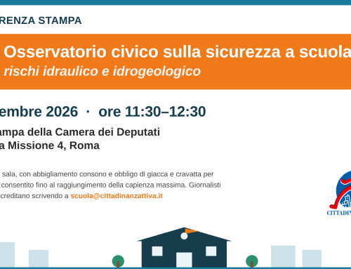 COMUNICATO STAMPA –  Sicurezza delle scuole